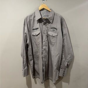 Wrangler Jack Daniel’s Snap Cowboy Shirt